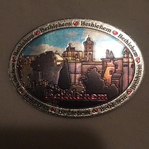 🌺NWOT🌺Jerusalem and Bethlehem Fridge Magnets. NEW - Picture 8 of 9